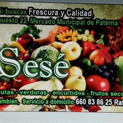 Horario de apertura Frutas y verduras Sesé, Paterna