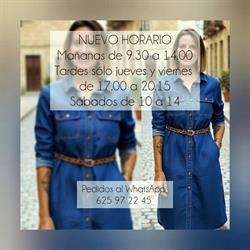 Horario de apertura Unika moda, Coín