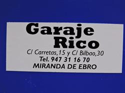 Horario de apertura Garaje Rico, Miranda de Ebro