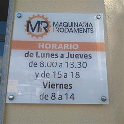 Maquinària i Rodaments Ses Illes Sl en Palma de Mallorca (Nord) - Horario de apertura