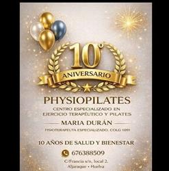 Horario de apertura PhysioPilates Maria Durán, Aljaraque