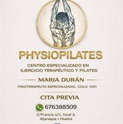 Horario de apertura PhysioPilates Maria Durán, Aljaraque