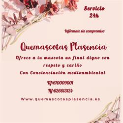 Horario de apertura Crematorio de Mascotas Quemascotas, Plasencia