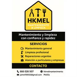 Horario de apertura Hkmel mantenimiento y limpieza., Melilla
