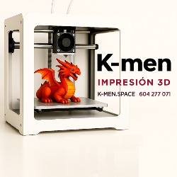 K-men Servicio de impresión 3D en Madrid (Fuencarral-El Pardo) - Horario de apertura