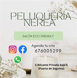 Horario de apertura Peluquería Nerea, Puerto de Sagunto