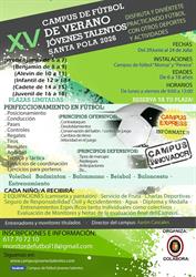 Horario de apertura Campus De Fútbol Jovenes Talentos, Santa Pola