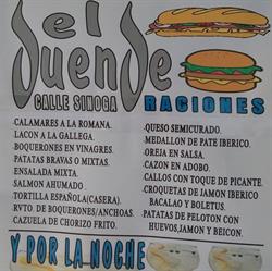 Horario de apertura El Duende, Brihuega