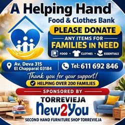 Horario de apertura A Helping Hand Food & Clothes Bank, Torrevieja