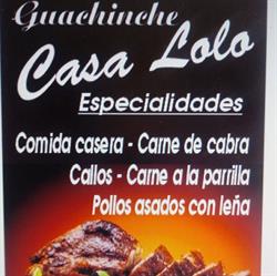 Horario de apertura Guachinche Casa Lolo, San Cristóbal de La Laguna