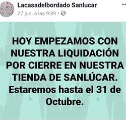 Horario de apertura La Casa del Bordado, Sanlúcar de Barrameda