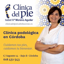 Horario de apertura Clínica del Pie Isabel María Moreno Aguilar, Córdoba
