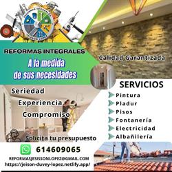 Horario de apertura Reformas Multiservicios Jeisson, Tarancón