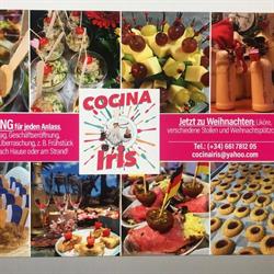 Horario de apertura Cocina Iris Catering, San Agustín