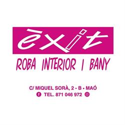 Horario de apertura Exit roba interior i bany, Maó