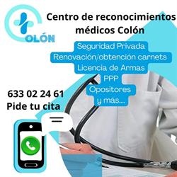 Horario de apertura Centro de Reconocimientos Médicos Colón, Huelva