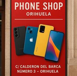 Horario de apertura Phone Shop Orihuela, 