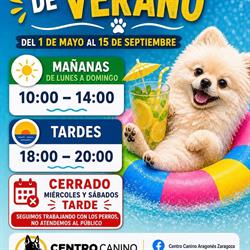 Horario de apertura Centro Canino Aragonés, Zaragoza
