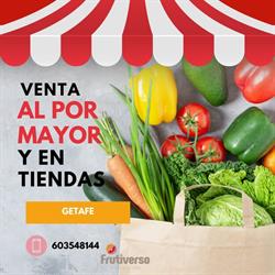 Horario de apertura Frutiverso, Getafe