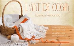 Horario de apertura L'art de cosir, La Canonja