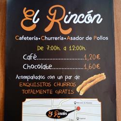 Horario de apertura El Rincon Garrucha Churreria-Cafeteria, 