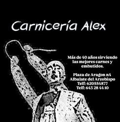 Horario de apertura carniceria Alex/ La Patrona, Albalate del Arzobispo