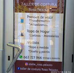 Horario de apertura Taller de costura Rosa Peixoto, Gavà
