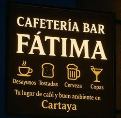 Horario de apertura Cafeteria Bar Fátima, Cartaya