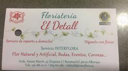 Horario de apertura Floristeria El Detall, Alboraya