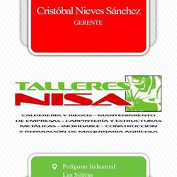 Horario de apertura Talleres nisa, Arroyo de San Serván