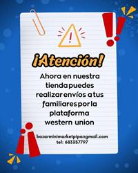Horario de apertura PIPA Bazar Minimarket, Arrecife