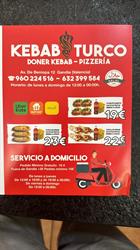 Horario de apertura Kebab turco, Gandia