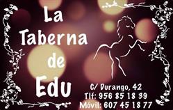 Horario de apertura La Taberna de Edu, El Puerto de Santa María