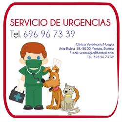 Horario de apertura Clínica Veterinaria Mungia, 