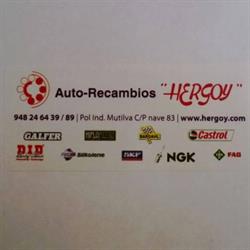 Horario de apertura Auto Recambios Hergoy S.L., Mutilva Baja