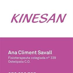 Horario de apertura Clínica Fisioterapia Kinesan, Gandia