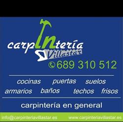 Horario de apertura Carpintería Villastar, 