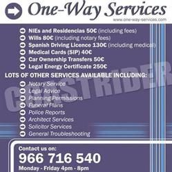 Horario de apertura One Way Services, Ciudad Quesada