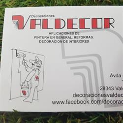 Horario de apertura Decoraciones Valdecor, Valdemoro