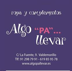 Horario de apertura Algopallevar Algopallevar, Valdemorillo
