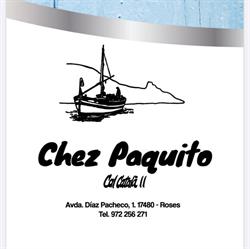 Horario de apertura Chez Paquito, Roses
