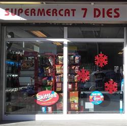 Horario de apertura Supermercat 7 dies, Vic