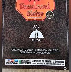Horario de apertura Tandoori Bistro, Sant Boi de Llobregat