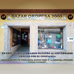 Horario de apertura Bazar Oropesa 2000, 