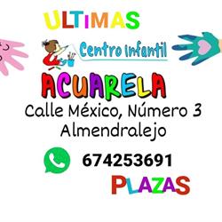 Horario de apertura Centro Infantil Acuarela, Almendralejo
