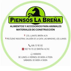 Horario de apertura Piensos La Breña, Breña Alta