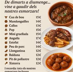 Horario de apertura Asador Mamma Mia, Amposta